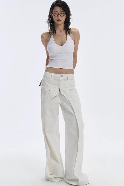 Deep Black Slim Vest