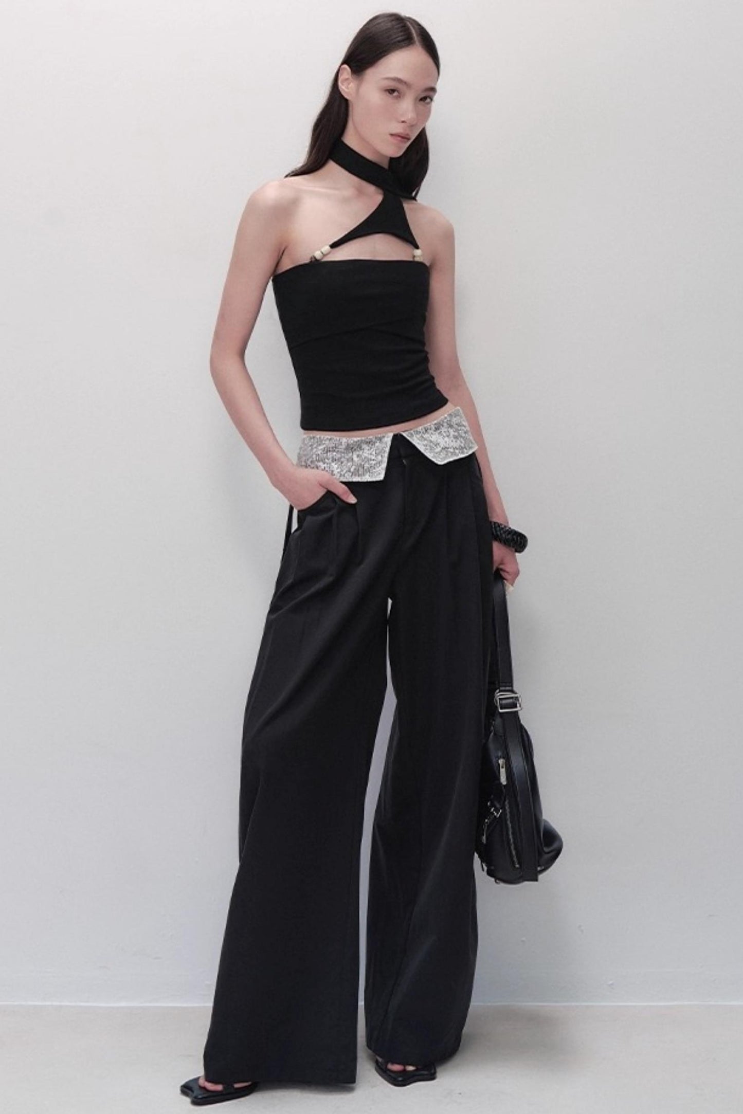 Dream Lace Wide-Leg Pants