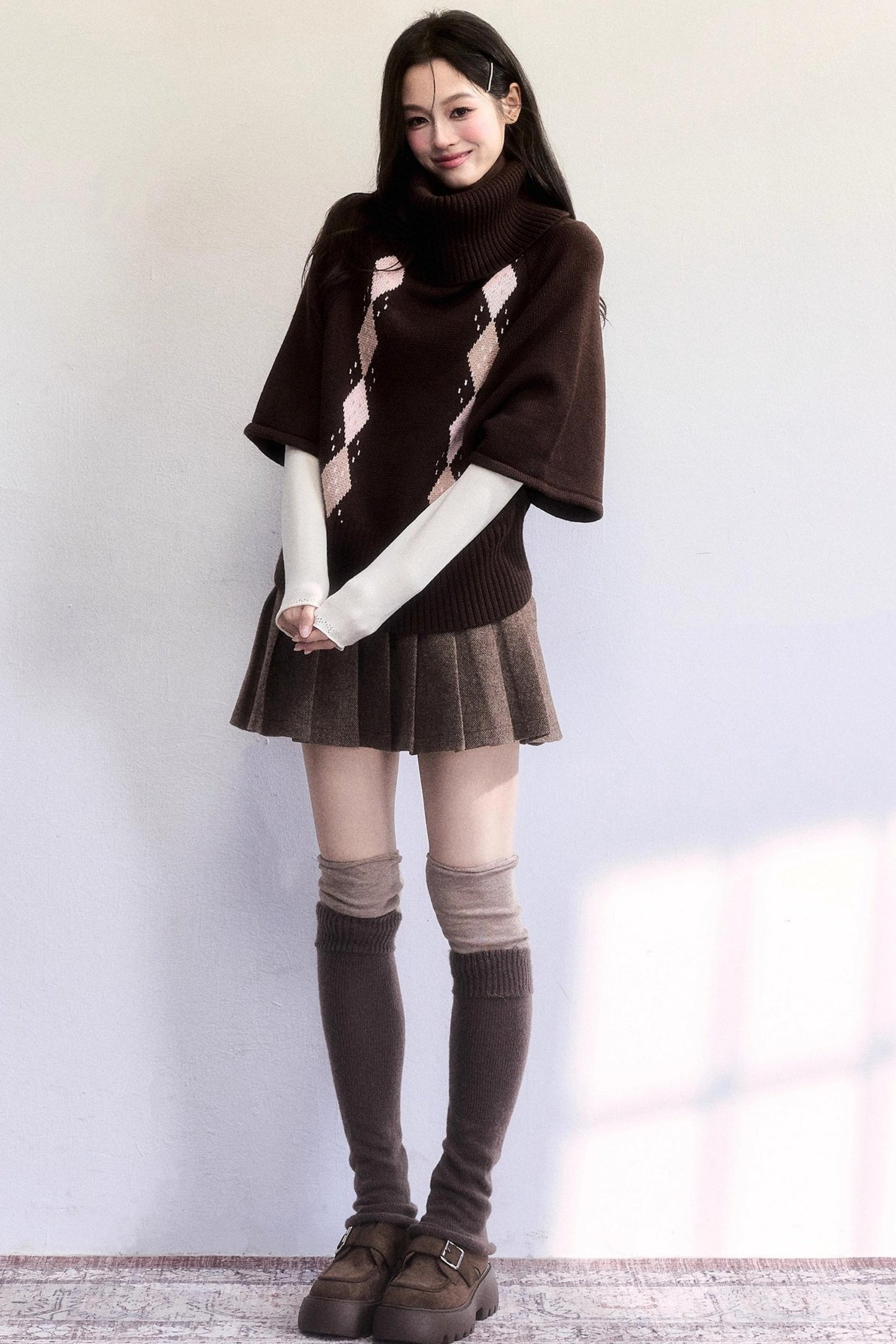 Amber Flow Wool Skirt