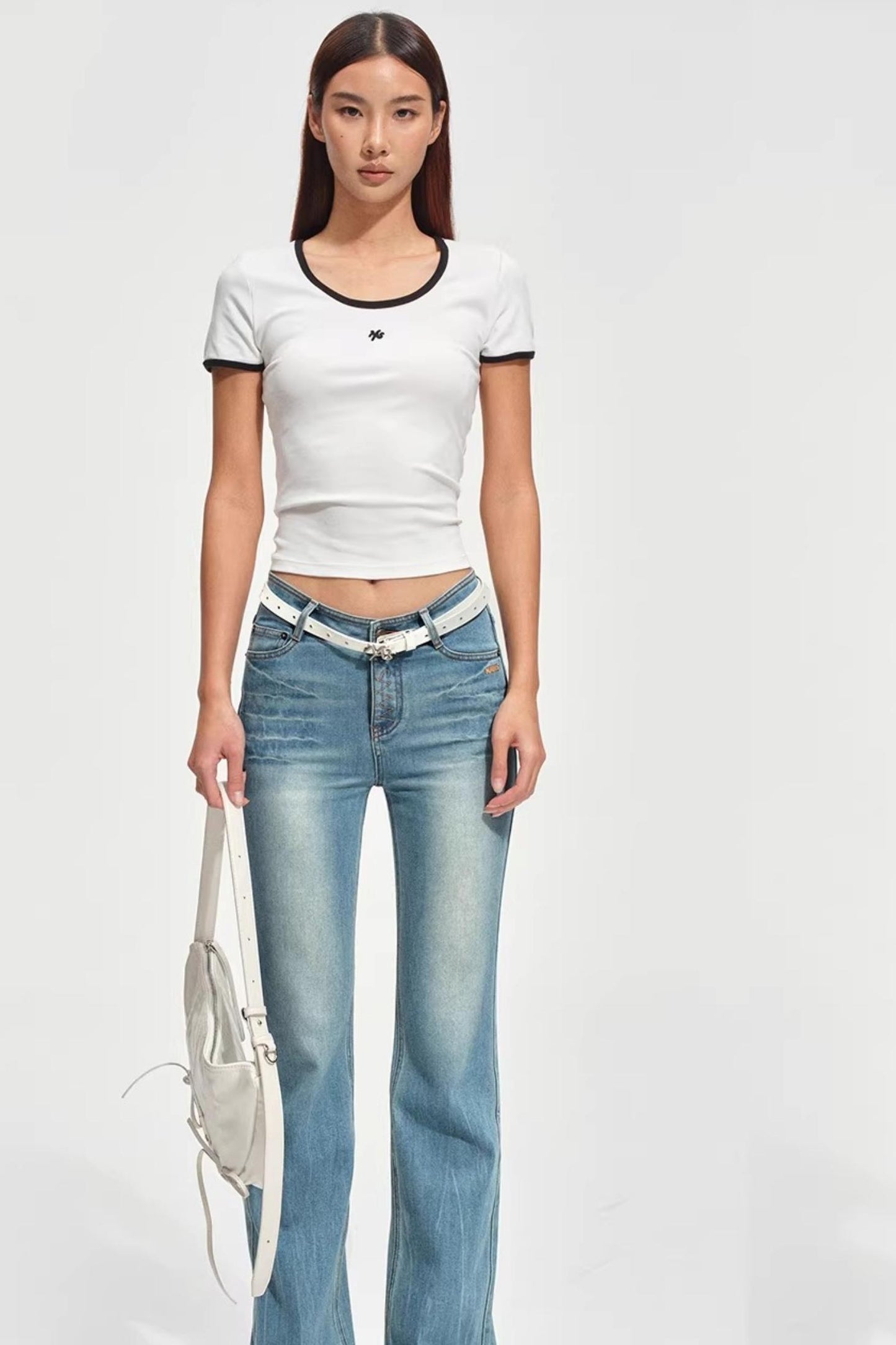 Wave Tencel Denim Pants