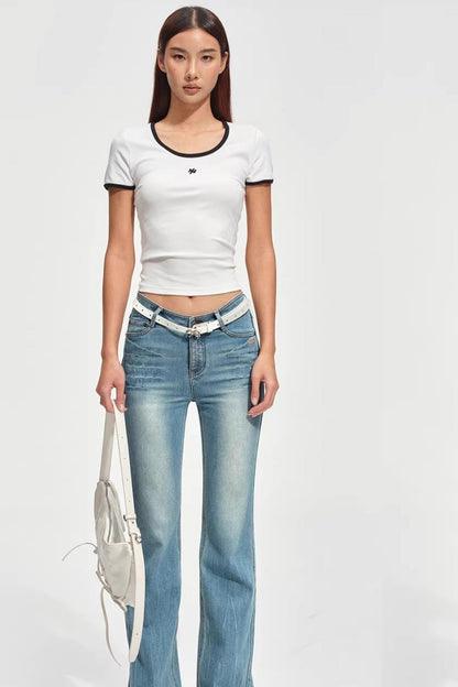 Wave Tencel Denim Pants