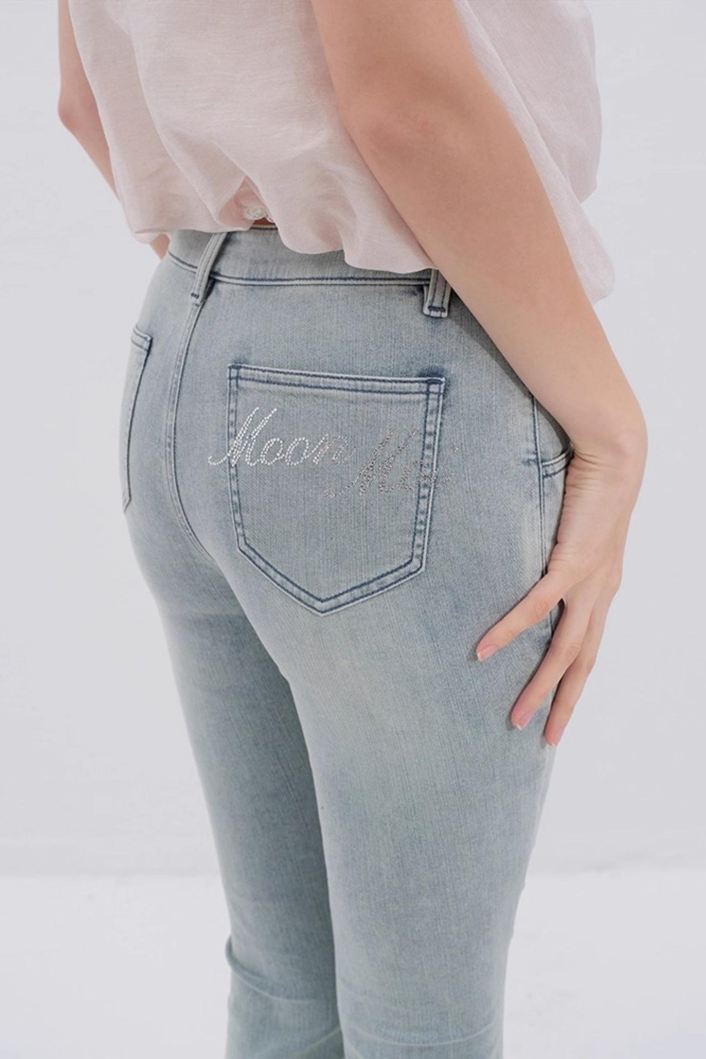 Sunshine Washed Bootcut Jeans