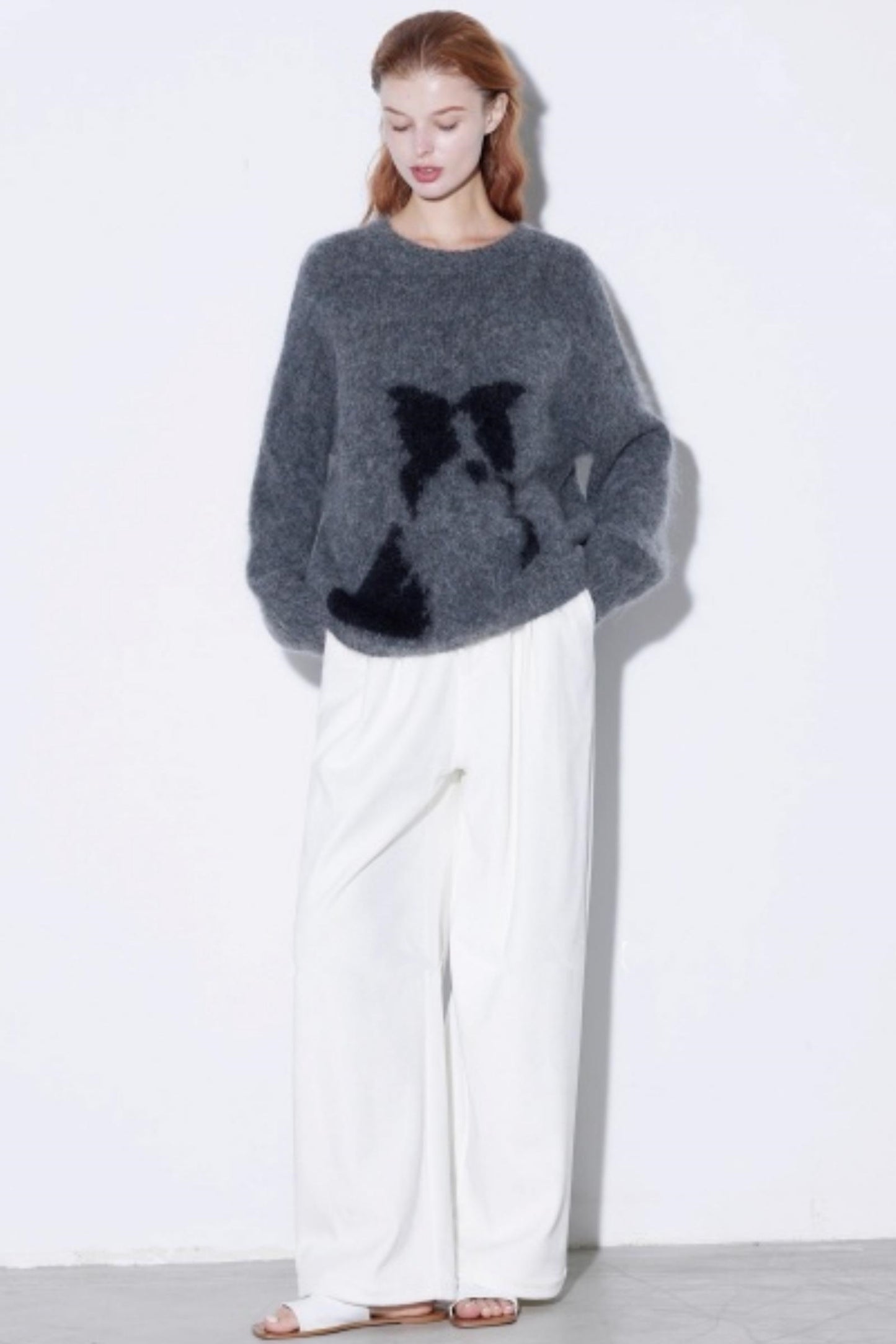 Classic Silver Fox Fleece Velvet Pants