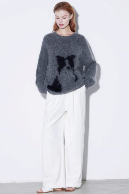 Classic Silver Fox Fleece Velvet Pants