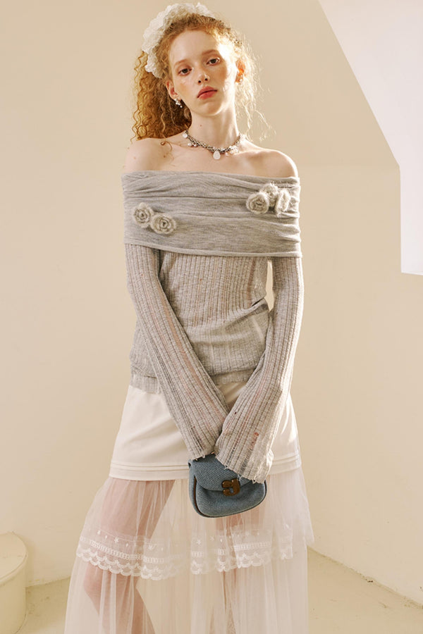 Asymmetrical Knit Sweater