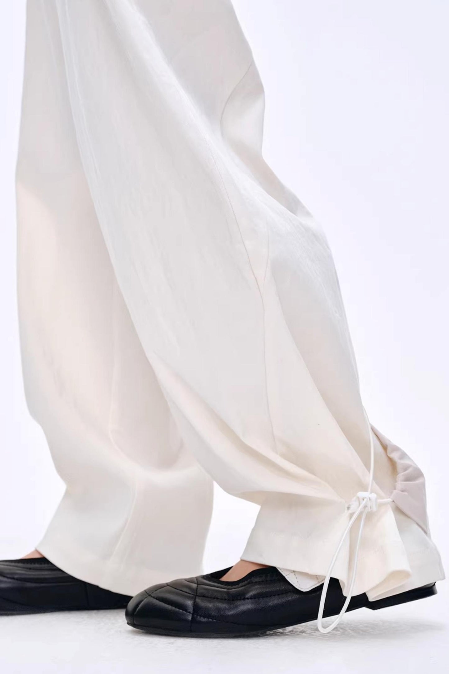 Lyocell Color-Block Pants