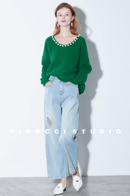 Eco-Friendly Fleece-Lined Jeans