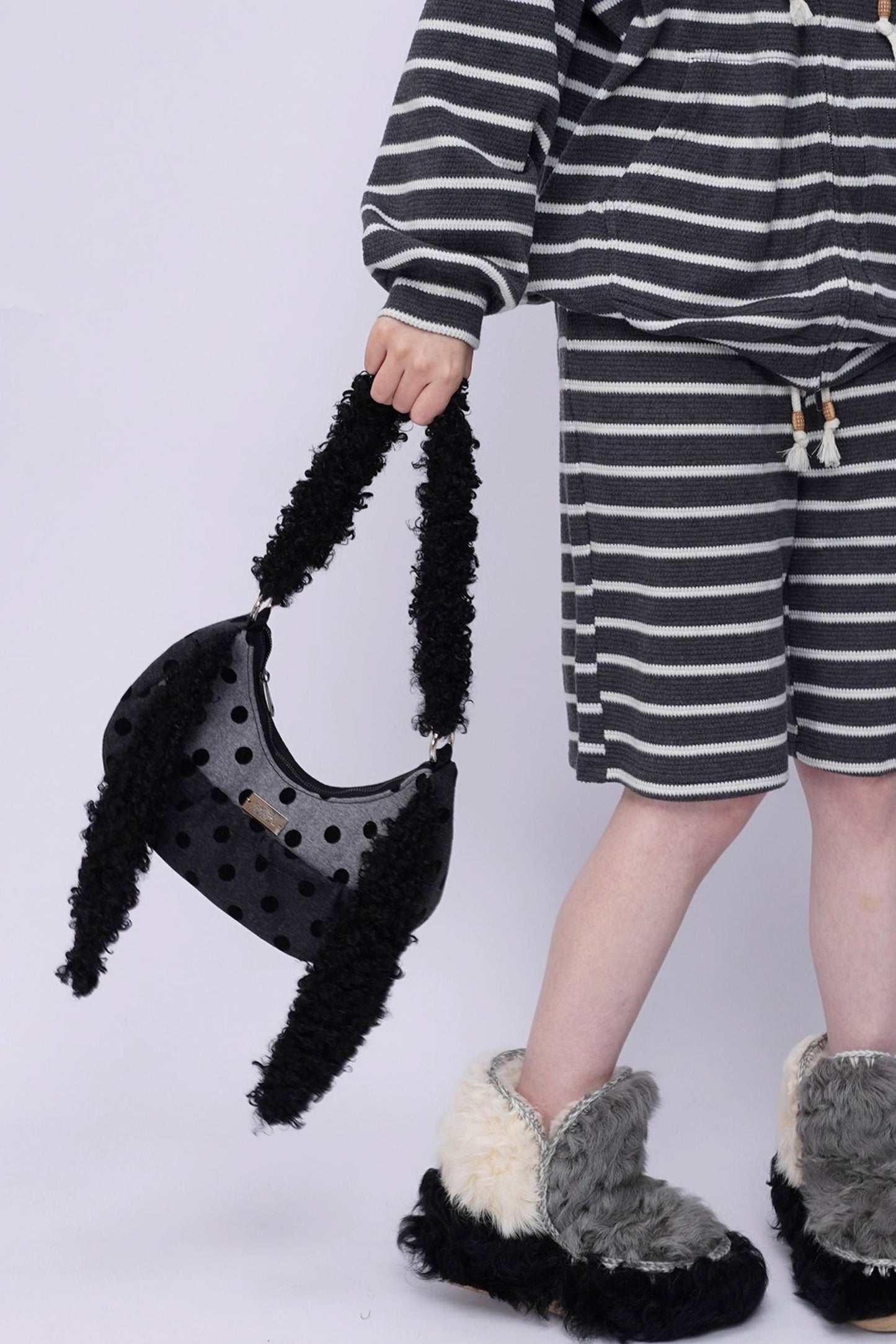 Rabbit Plush Crossbody Bag