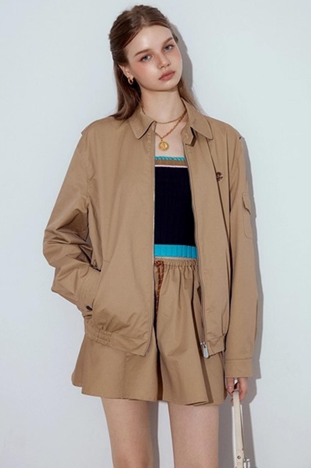 Drawstring A-line Aargo Skirt