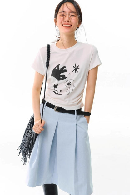 Asuka Inflorescence Tencel Top