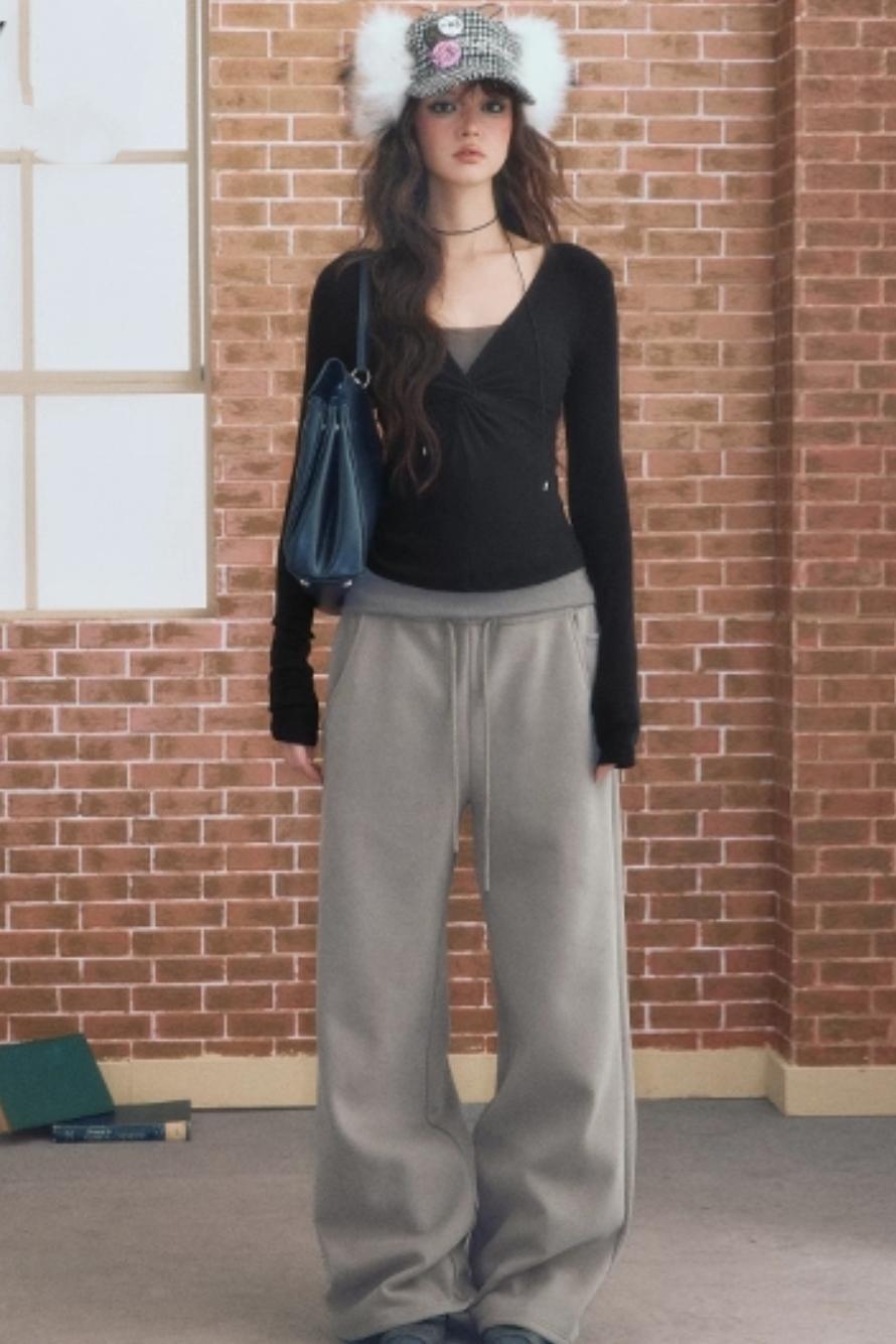 Winter V-Neck T-Shirt