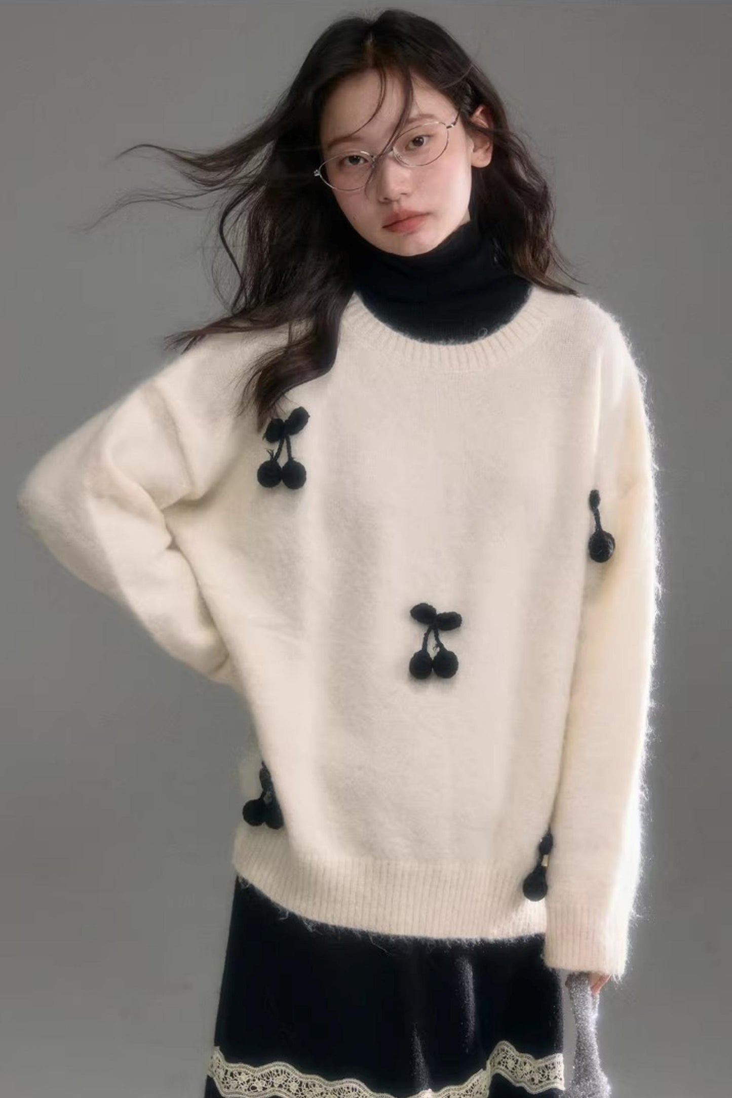 Royal Dawn Mohair Sweater