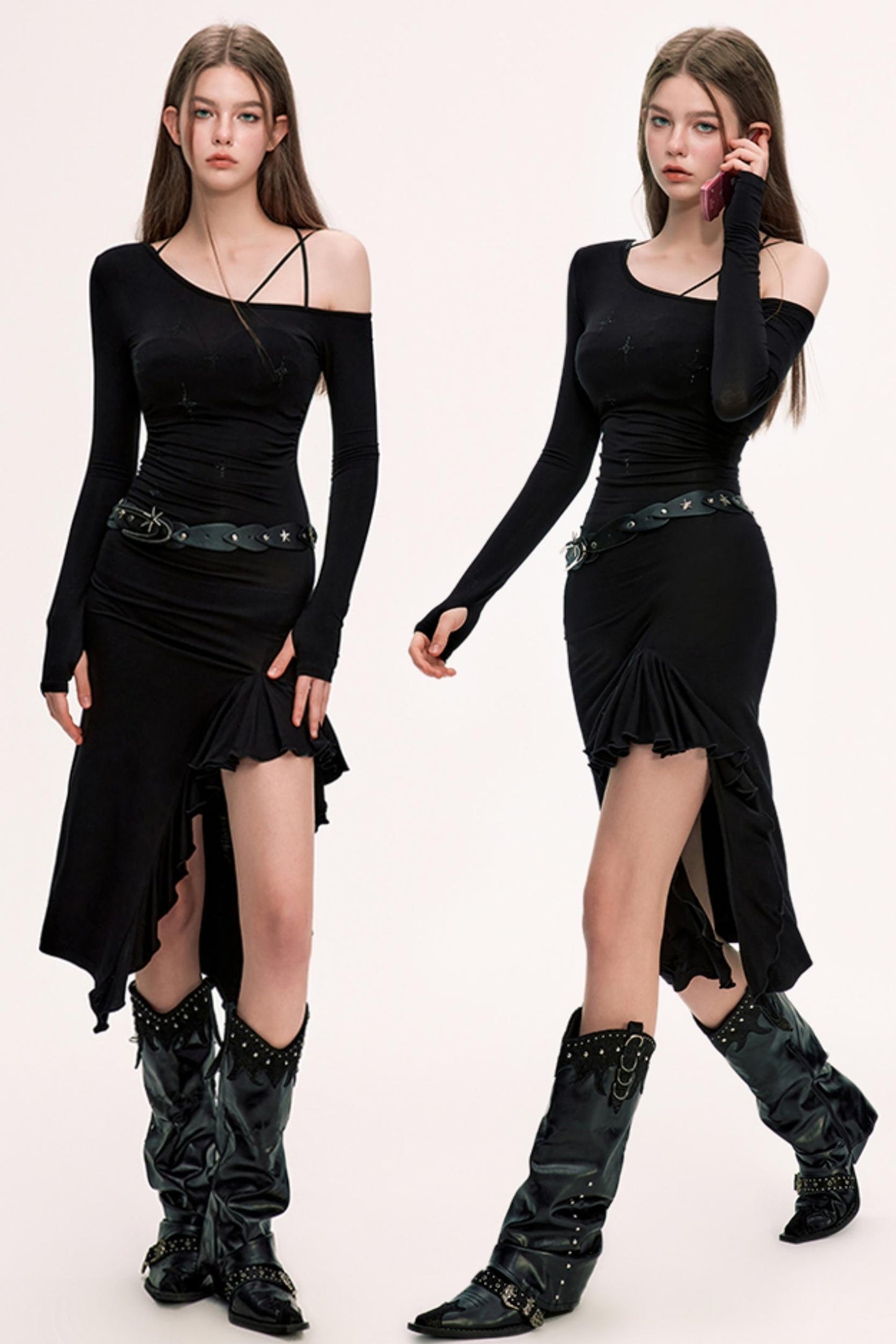 Winter Hot Drill Dress