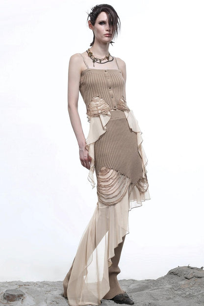 Wasteland Patchwork Knit Camisole