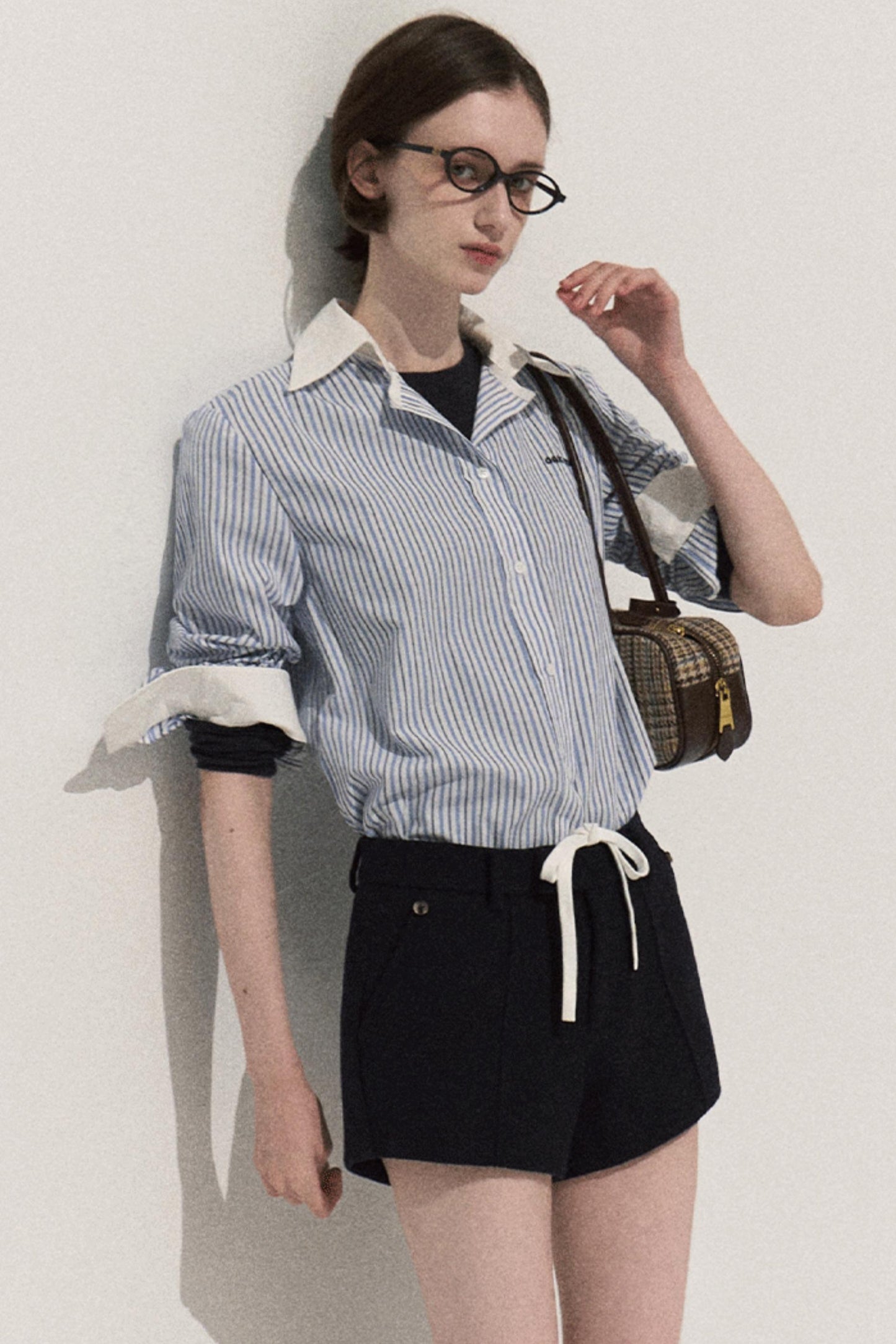 Good Weather Lace Slim Waist Long Sleeve T-Shirt