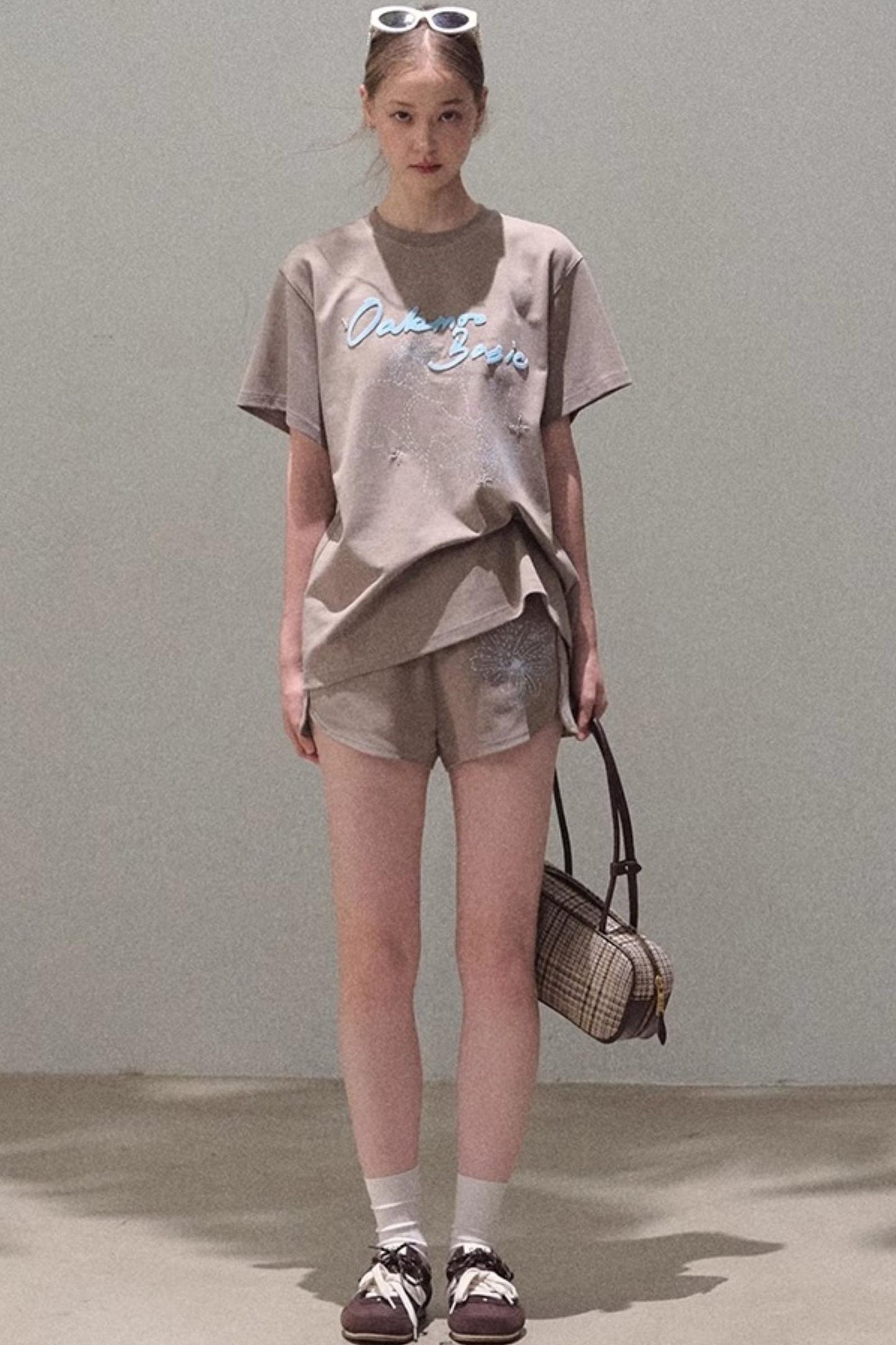 Puppy Cotton Tee & Shorts Set-Up