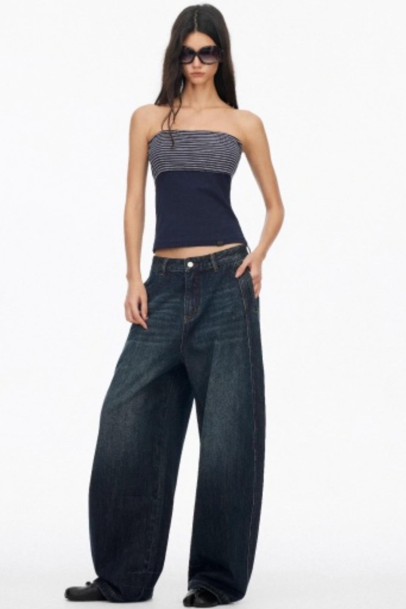 Cat Whiskers Straight Jeans