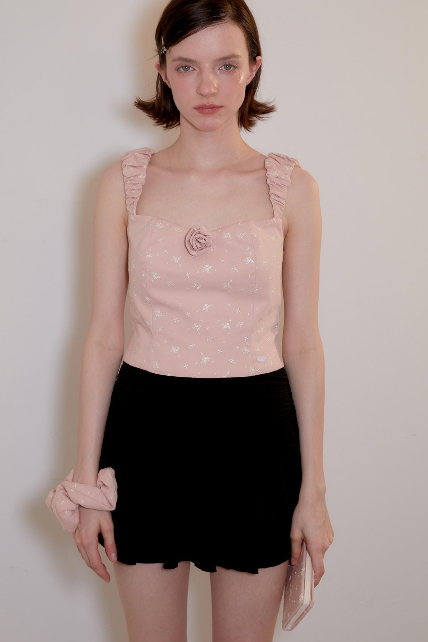 Rose Embossed Hair Band