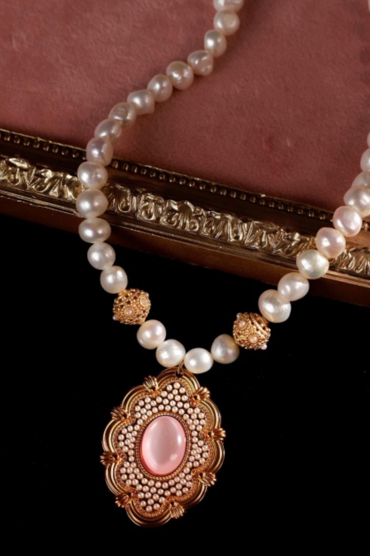 Lacemade Baroque Pearl Necklace