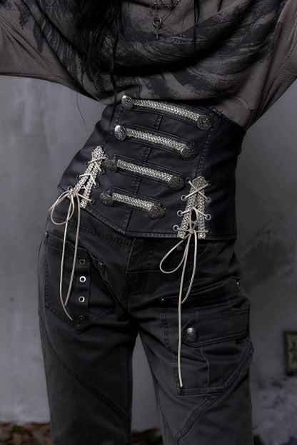 Vintage Knight Leather Waist Seal