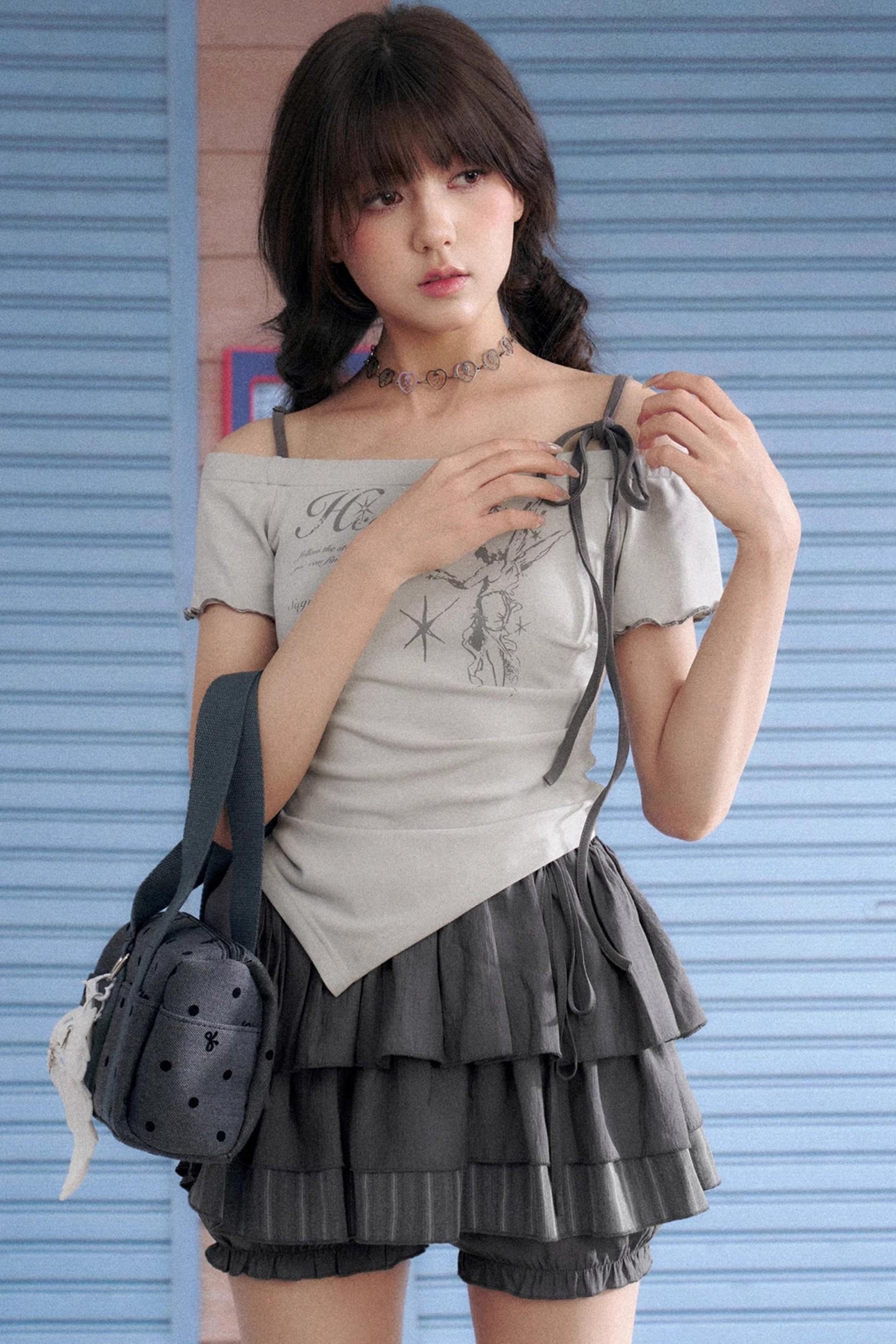 Angel Asymmetrical Top