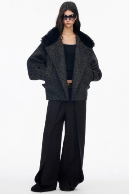 Luxury Pleated Draped Pants