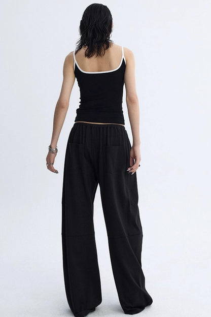 Autumn Elasticated Waist Womens Trousers