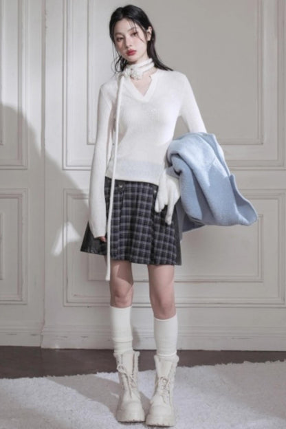 Sheep Wool Sequin Top