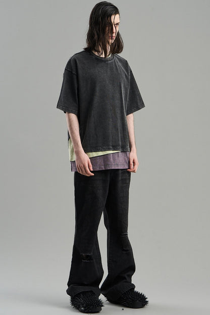 Layered Colorblock Tee