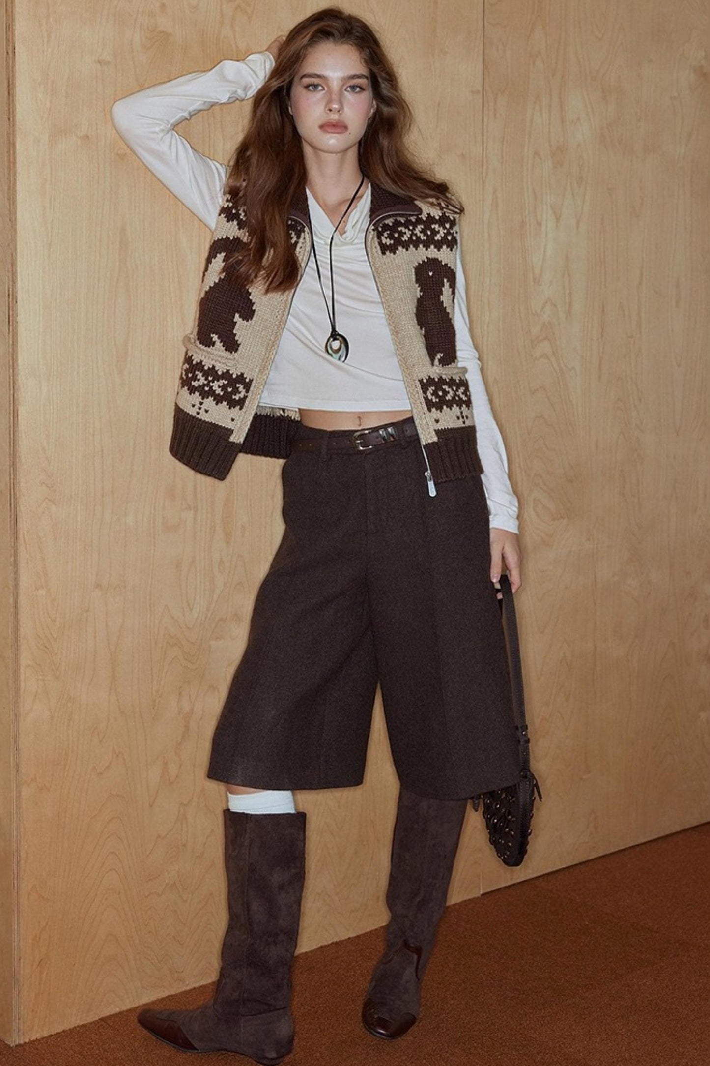 Rabbit Wool Cardigan