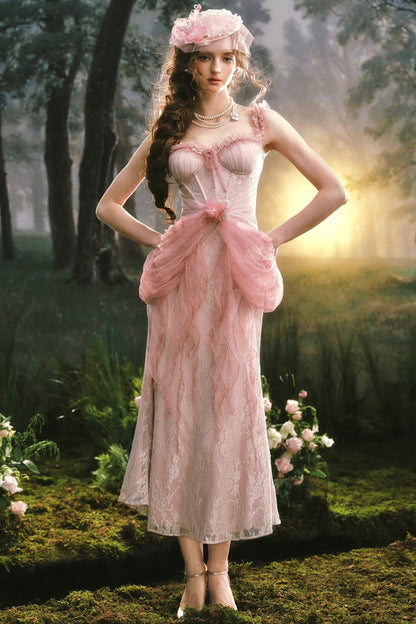 Pink Fairy Dress Staycation Dress Set-Up
