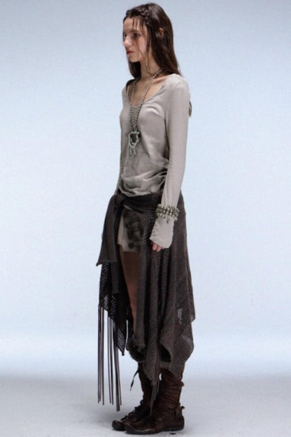 Snake Skin Angel Slim Top