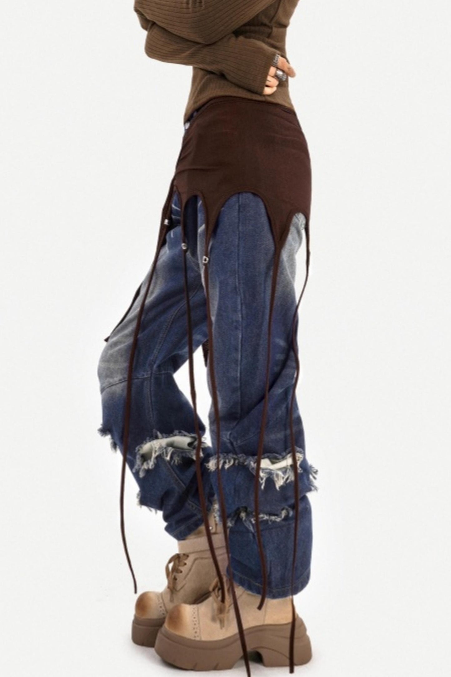 Molly Retro Distressed Belt