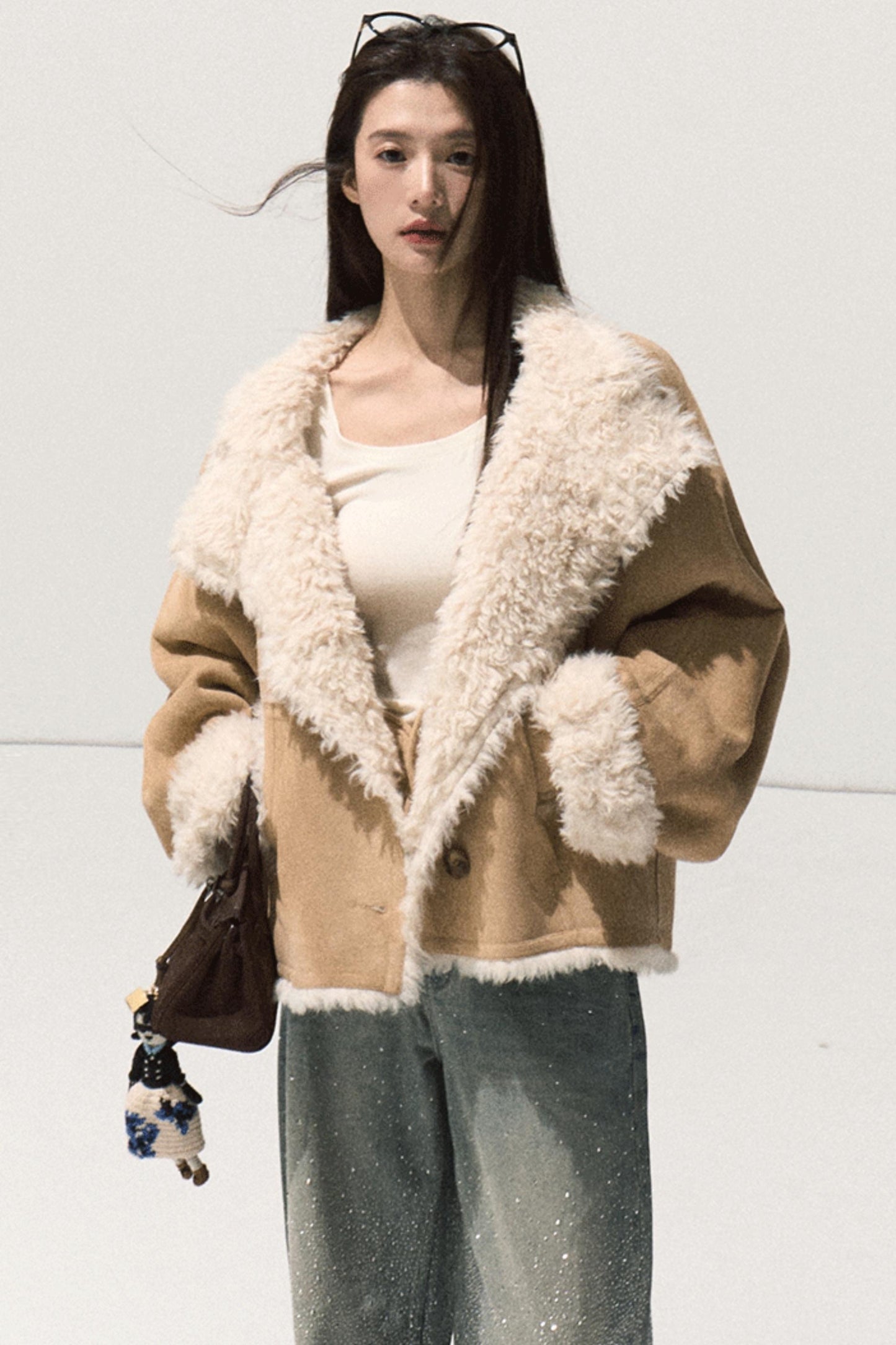 Wool Slim-Fit Lace Top