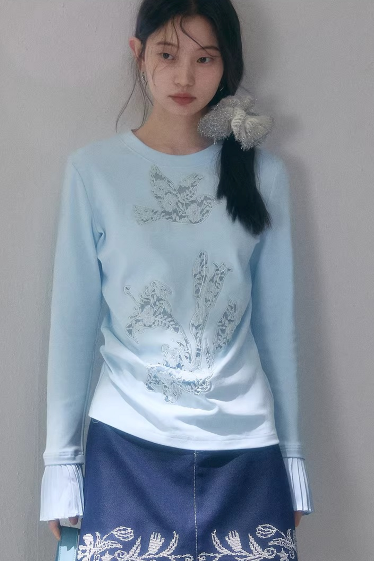 Flower Lily Lace Top