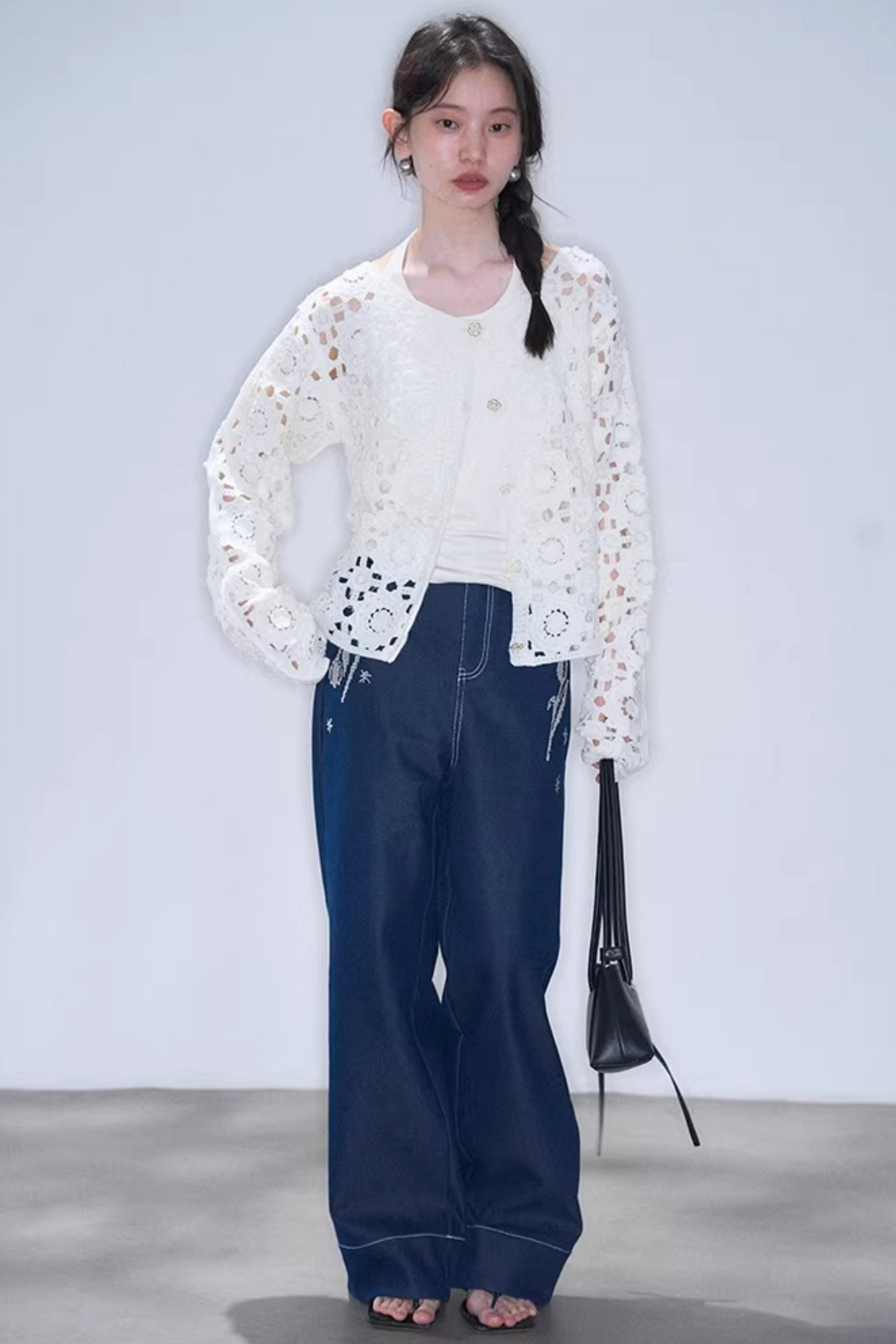 Floral Dream Häkeljacke