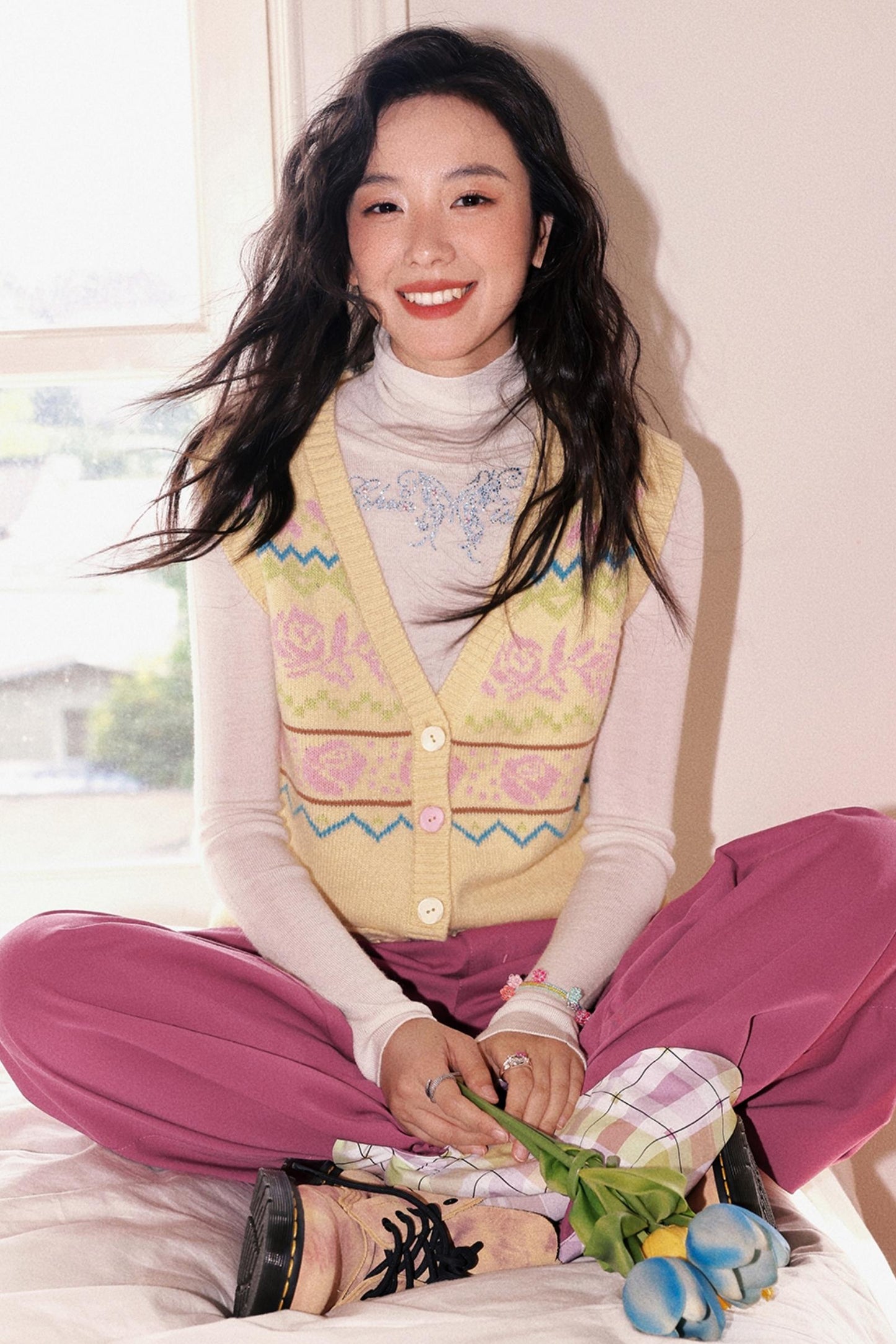 Autumn Style Knitted Vest