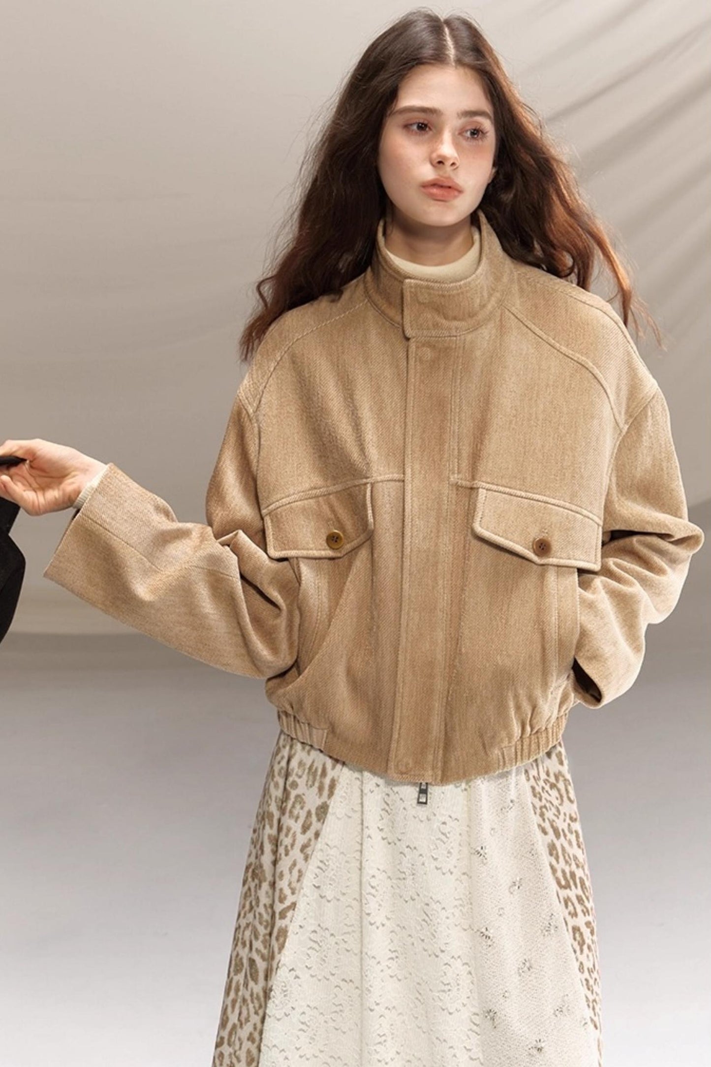 Corduroy Retro Flight Jacket