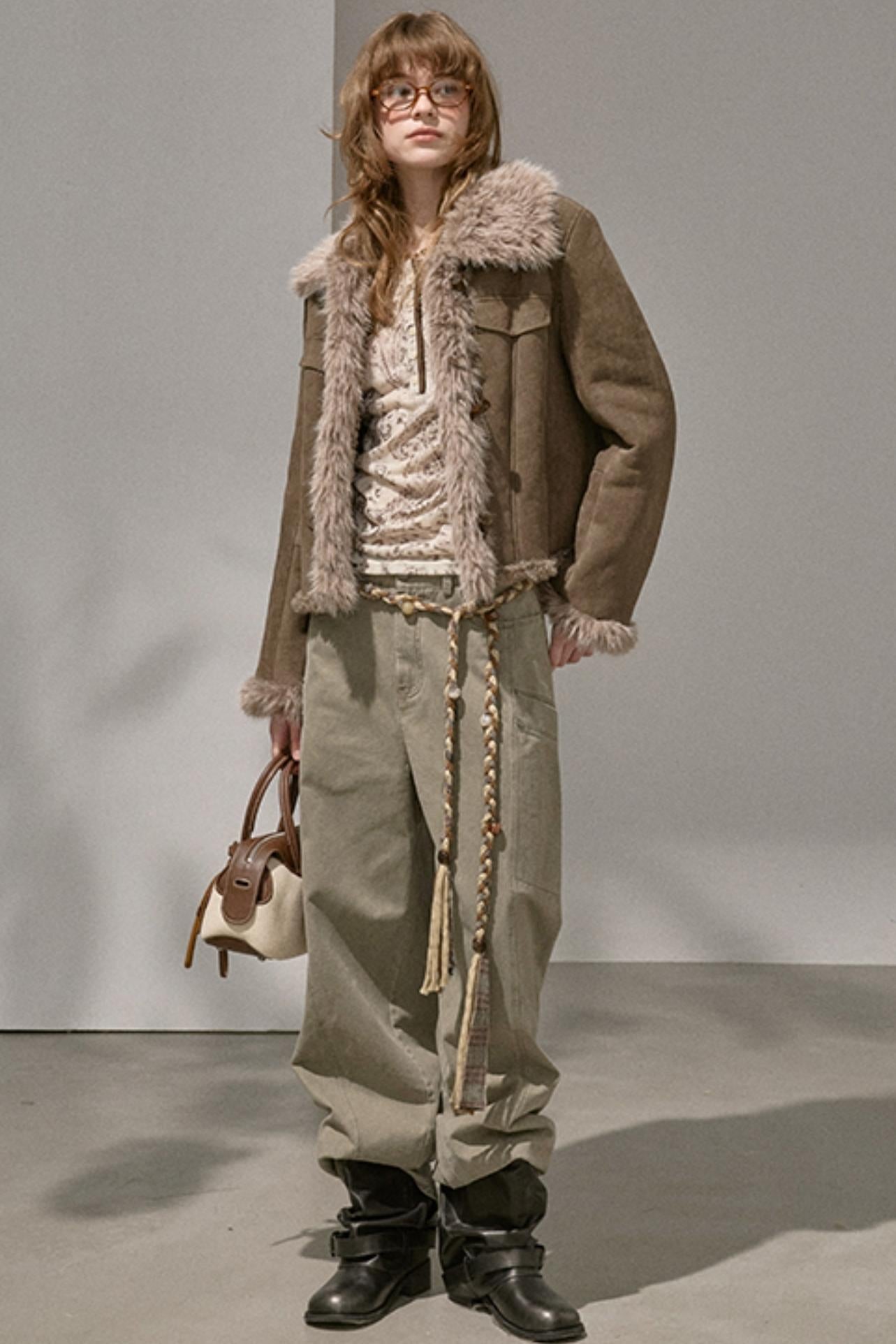 Slim Flower Knitted Top