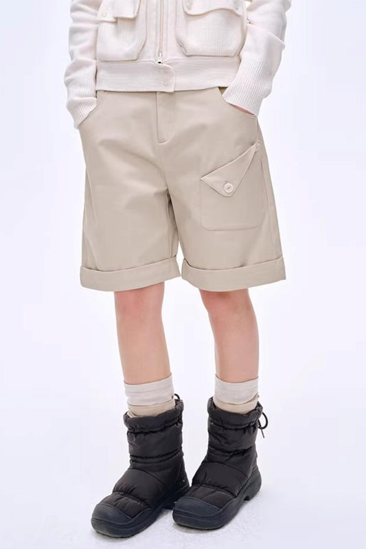 Simple Unbounded Straight-Leg Shorts