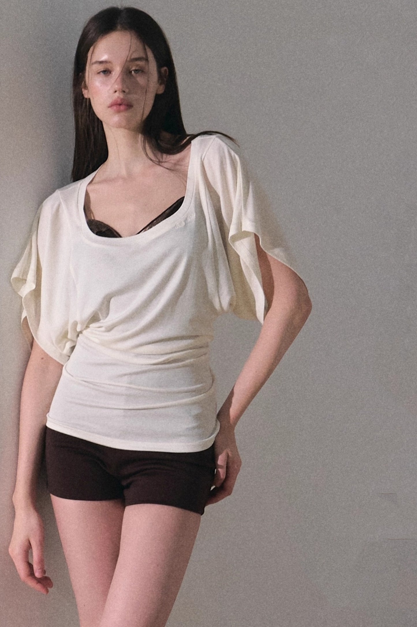 Saturated Weekend Wool Knit Top