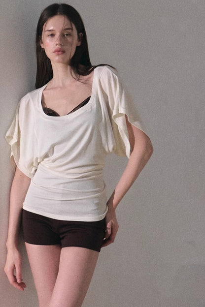 Saturated Weekend Wool Knit Top