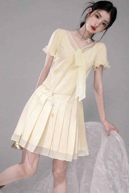 Sweet Character Patchwork Dress