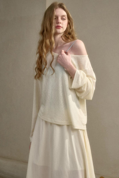 Natural Lyocell Cloud Blouse