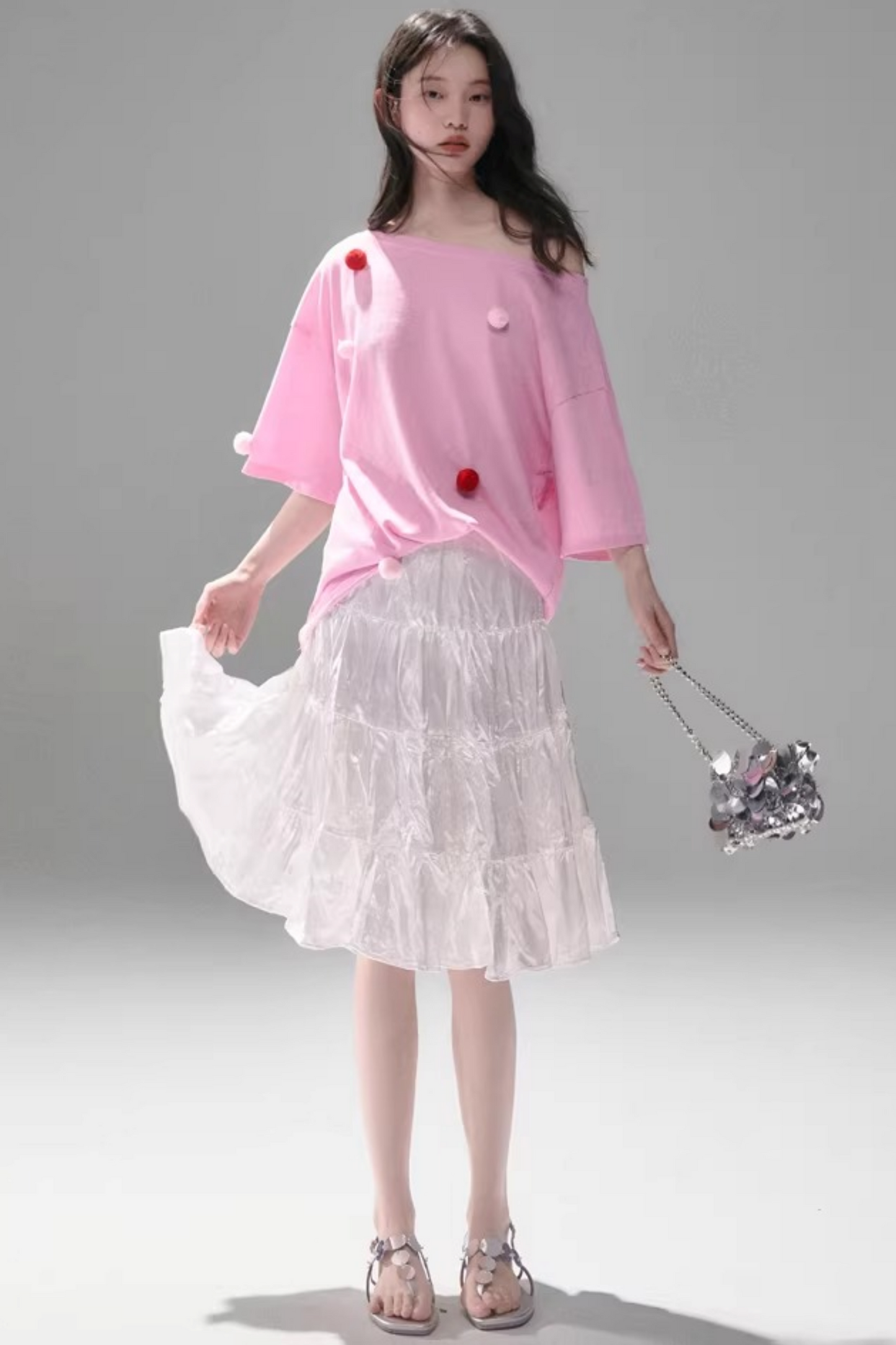 Berry Plush Off-Shoulder Top