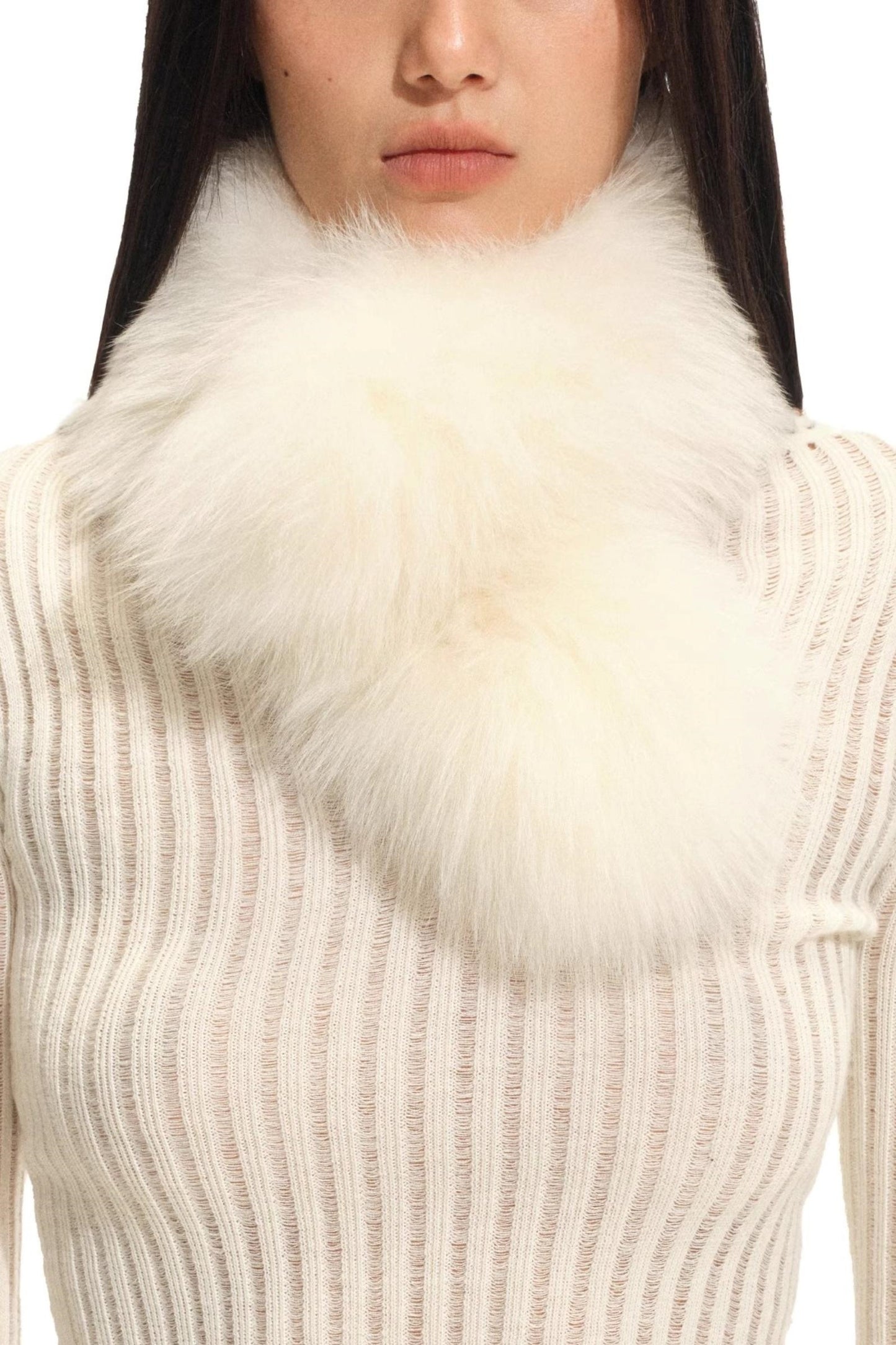 Double-Sided Fur Neck Warmer