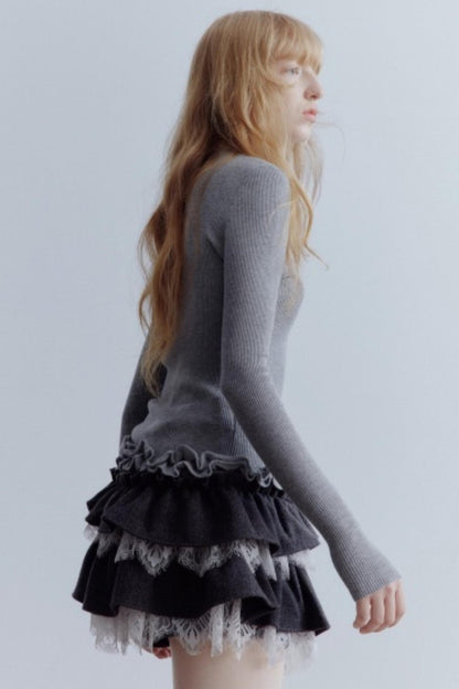 Three-dimensional Cardigan Wool Priming Set-Up