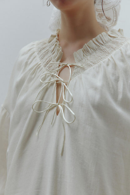 Soft Skin-Friendly Linen Cocoon Dress