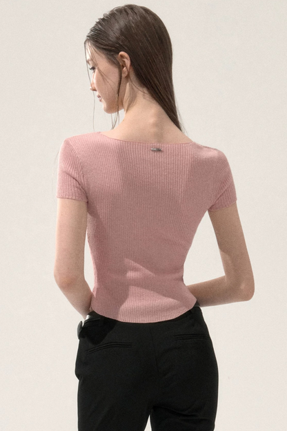 Hollow Knit Summer Top