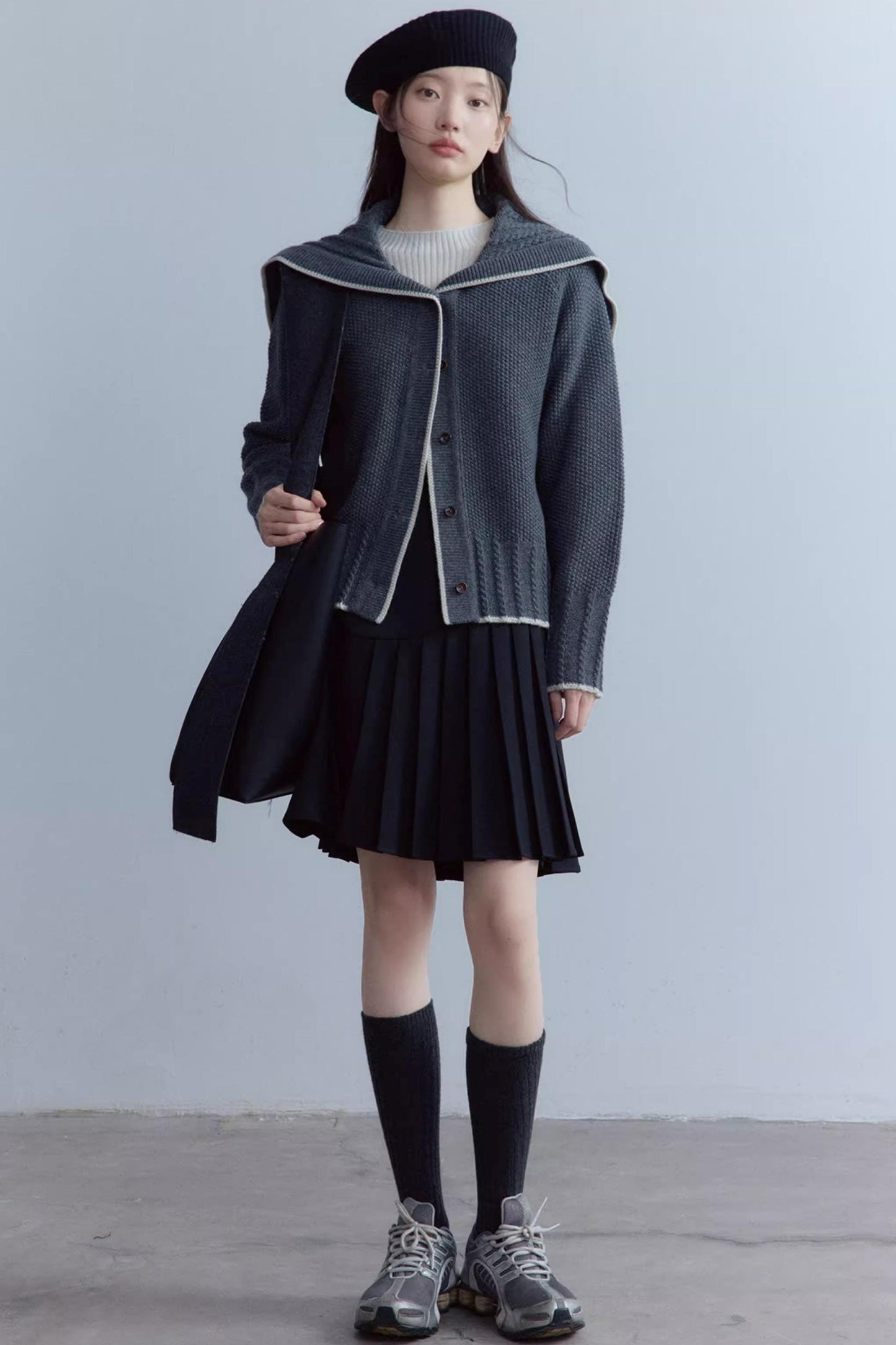 Handmade Crochet Knitted Beret